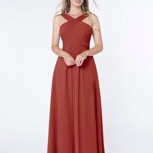 Azazie Kaleigh Terracotta